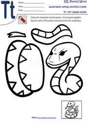 taipan-snake-craft-worksheet